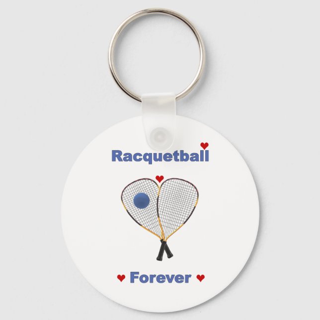 Racquetball Forever Schlüsselanhänger (Vorderseite)