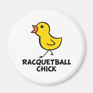 Racquetball-Küken-Magnet Magnet