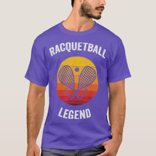 Racquetball Legend Vintag Tennis Racquetball Ball T-Shirt