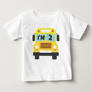 Rad am Geburtstag des Busses Baby T-shirt