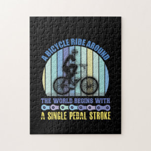 Rad Art A Fahrradtour Puzzle
