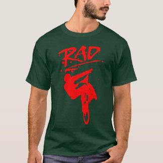 RAD BMX Fahrrad Grafitti 80er Film Radical Shirts