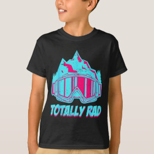 Rad-Brille Retro-Ski Vintage 80er 90er Skifahren T-Shirt