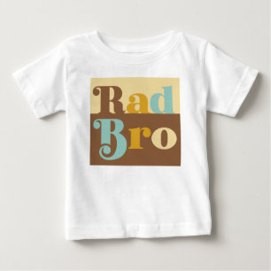 Rad Bro Big Brother Retro Baby-T-Shirt Baby T-shirt