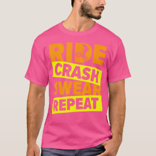 Rad-Crash oder Radfahrer Bmx Cyclist T-Shirt