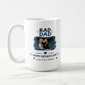 Rad Dad bemalter Rahmen Tasse