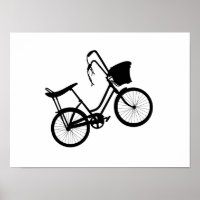 Rad der 80er Jahre (schwarz)