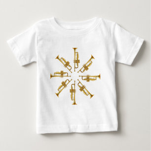 Rad der Trompeten Baby T-shirt
