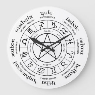 Rad des Jahres - Nordhalbkugel Große Wanduhr