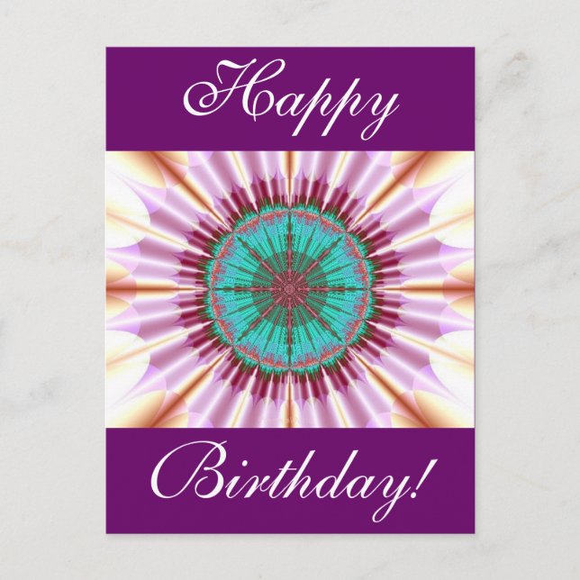 Rad des Lebens Postkarte (Vorderseite)