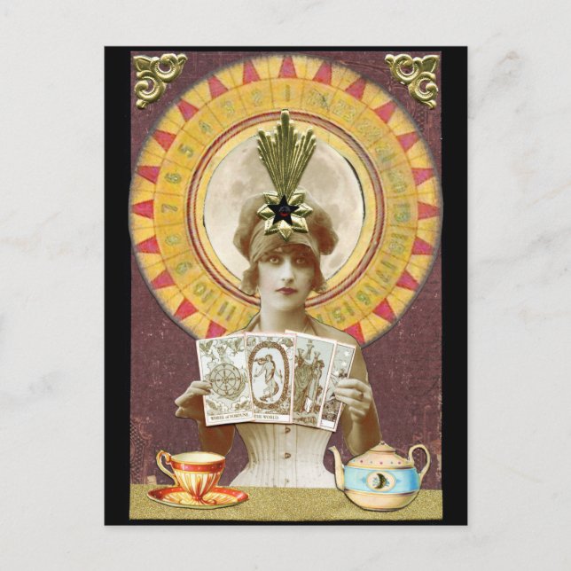 Rad des Orakels Postkarte (Vorderseite)