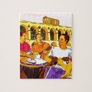 Rad des Sambas Brasilien,- Rio De Janeiro - Puzzle
