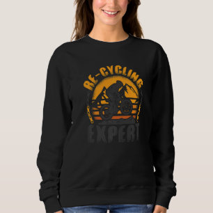 Rad fahren Experte Mountain Bike Radfahrer Fahrrad Sweatshirt