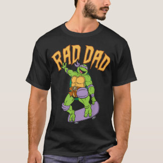 rad Mutant Ninja Turtles Vatertag Rad Papa T-Shirt