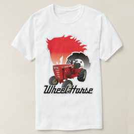 Rad-Pferdegarten-Traktor-T-Shirt Geschenk-Grafik T-Shirt