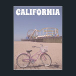 Rad Pier California Santa Monica Beach Travel Postkarte<br><div class="desc">Hallo ! Hoffe,  dass dir dieses Foto,  das ich genommen habe! Füge deinen eigenen Text hinzu und Karo meine Shops für mehr!</div>