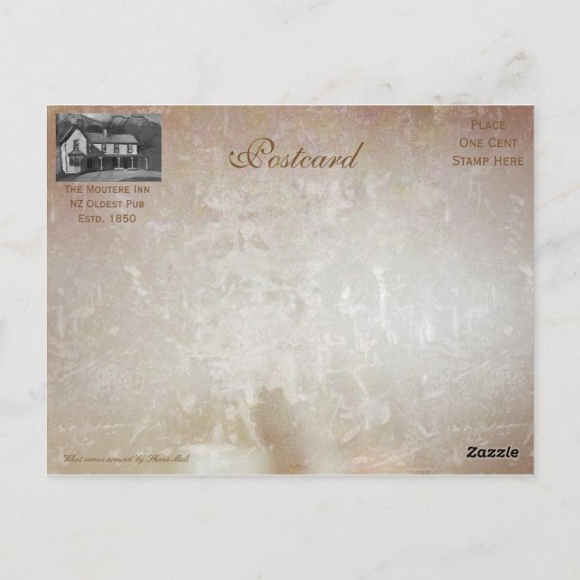 rad postkarte (Rückseite)