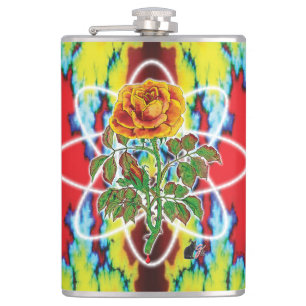 Rad Rad Rose Flachmann