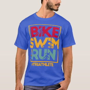 Rad-Schwimm-Triathlete T-Shirt
