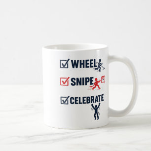 Rad Snipe feiern Hockey Slang Checkliste Design Kaffeetasse