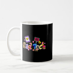Rad Tech Leopard Lustige Rad Tech Geschenke ärmell Kaffeetasse