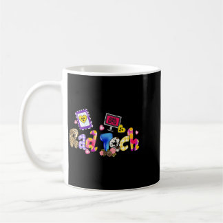 Rad Tech Leopard Lustige Rad Tech Geschenke ärmell Kaffeetasse
