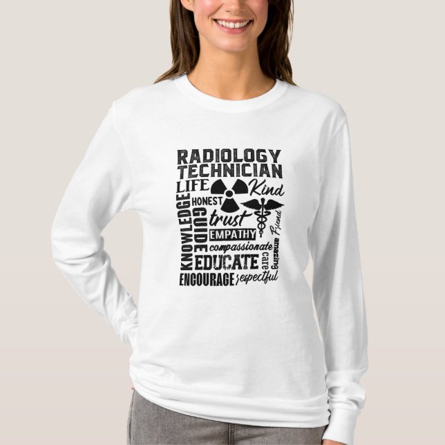 Rad Tech Technologist Xray Radiology Technician T-Shirt (Vorderseite)