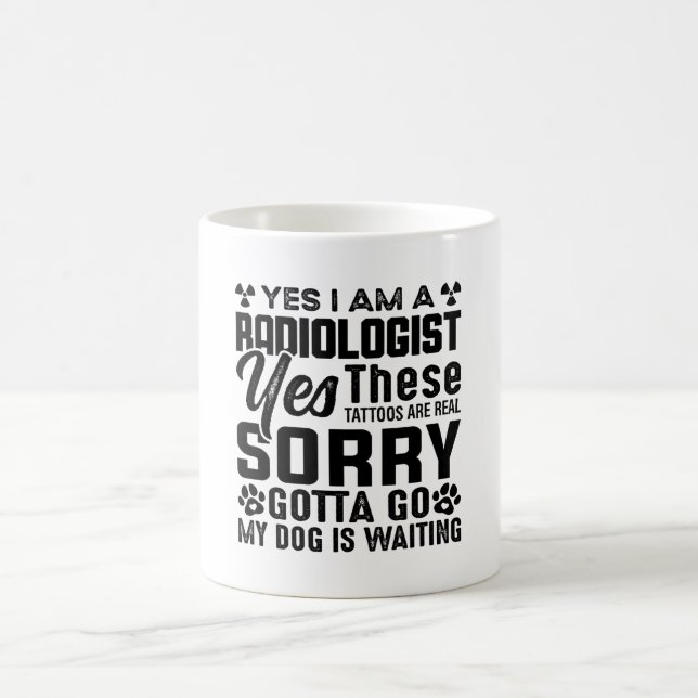 Rad Tech Yes I Am A Radiologist Xray Radiology Kaffeetasse (Mittel)