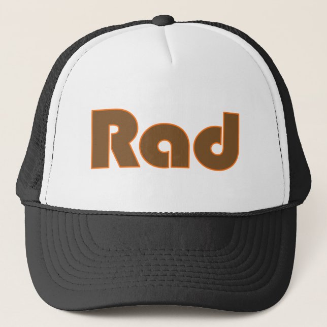 Rad Truckerkappe (Vorderseite)