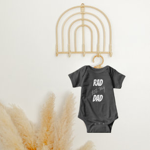 Rad wie mein Papa Unisex Baby Strampler