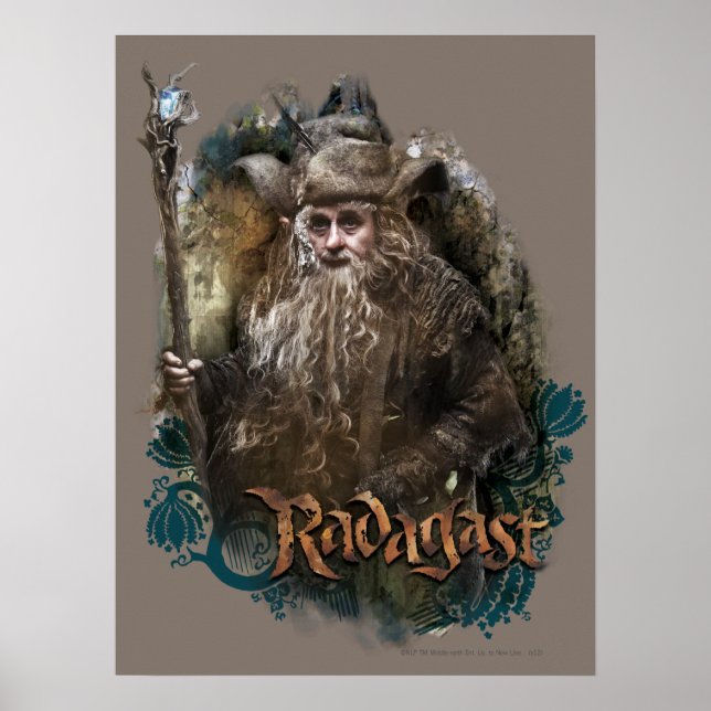 RADAGAST™ mit Namen Poster (Vorne)