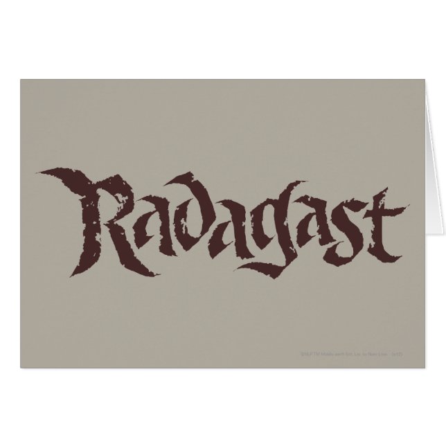 RADAGAST™ Name Solid (Vorderseite (Horizontal))