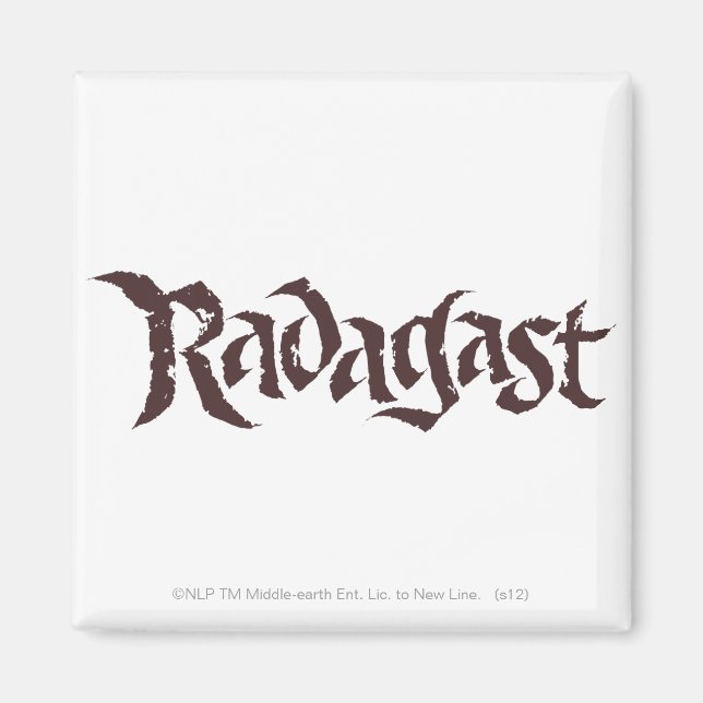 RADAGAST™ Name Solid Magnet (Vorne)