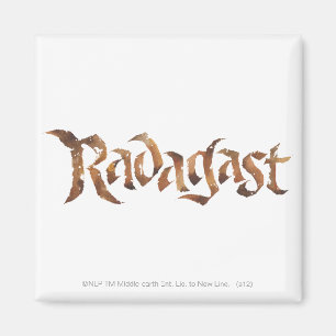 RADAGAST™ Name texturiert Magnet