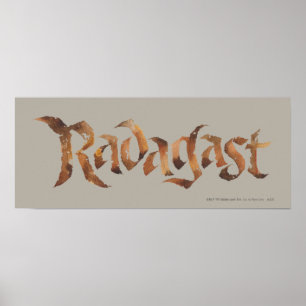 RADAGAST™ Name texturiert Poster