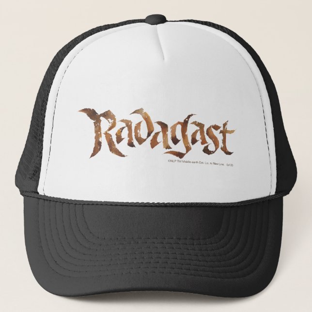 RADAGAST™ Name texturiert Truckerkappe (Vorderseite)