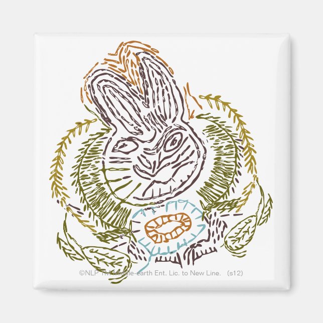 RADAGAST™ Stickerei Magnet (Vorne)