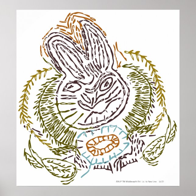 RADAGAST™ Stickerei Poster (Vorne)