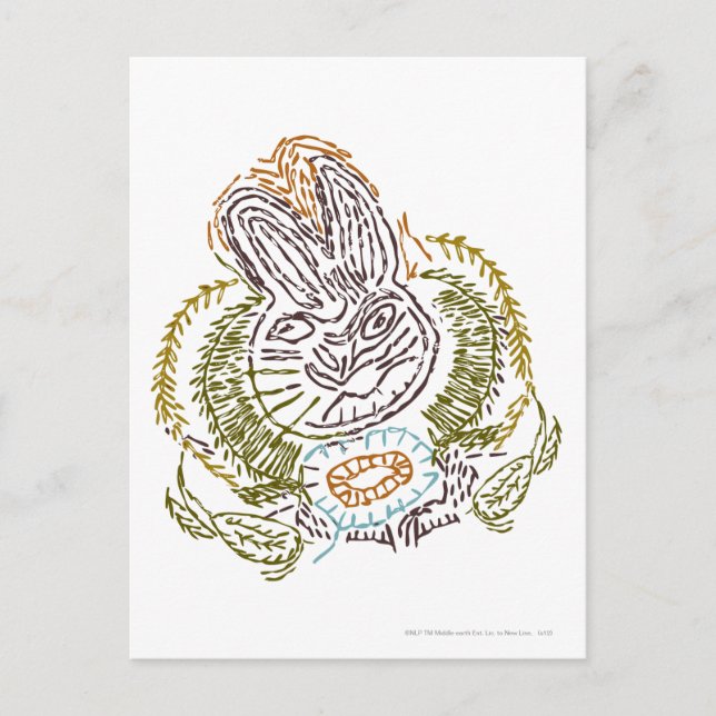 RADAGAST™ Stickerei Postkarte (Vorderseite)