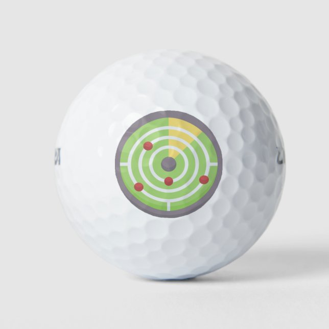 Radar Golfball (Vorderseite)