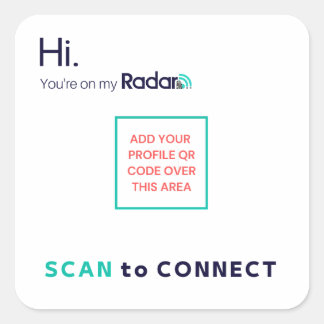 RadarQR Stickers