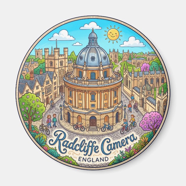 Radcliffe Camera England Magnet (Vorne)