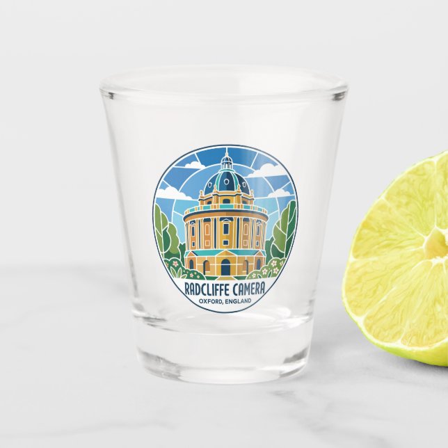 Radcliffe Camera England Schnapsglas (Vorderseite)
