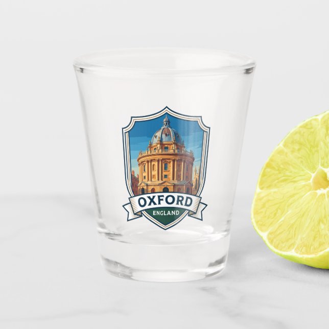 Radcliffe Camera England Schnapsglas (Vorderseite)