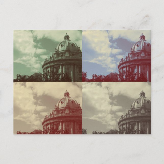 Radcliffe Camera - Oxford Postkarte (Vorderseite)