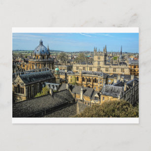 Radcliffe Camera und Bodleian Library Oxford Postkarte
