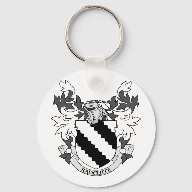 RADCLIFFE-Wappen Schlüsselanhänger (Vorderseite)