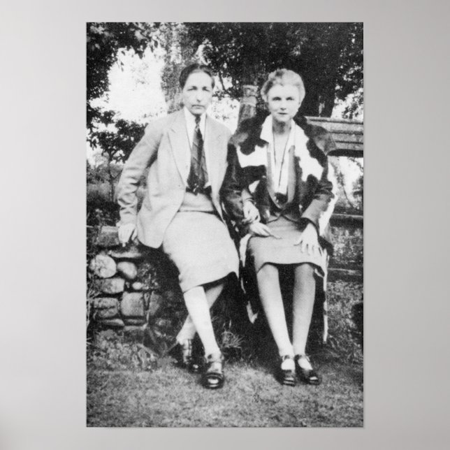 Radclyffe Hall und Una Vincenzo Poster (Vorne)