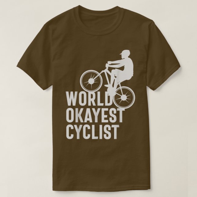 Raddesignwelten für den besten Radfahrer T-Shirt (Design vorne)