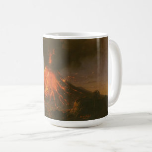 Raden Saleh® Kaffeetasse "Berg Merapi auf Java"